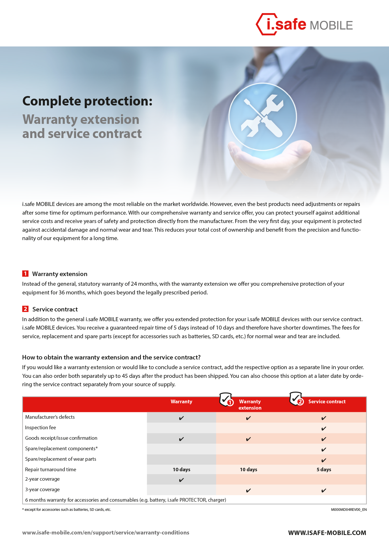 Contrat de service IS4401