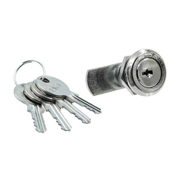 Spare lock with 4 keys